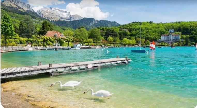 Highly Recommended Apartment Steps From The Lake Annecy Dış mekan fotoğraf
